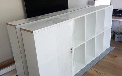 Bookshelving & cabinetry doors fitted in Port Melbourne